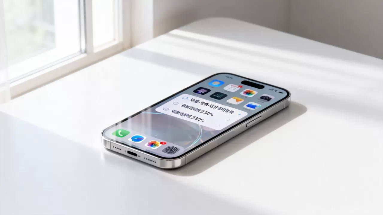怎么让iphone桌面透明,iPhone桌面背景透明化设置教程 怎么让iphone桌面透明,iPhone桌面背景透明化设置教程
