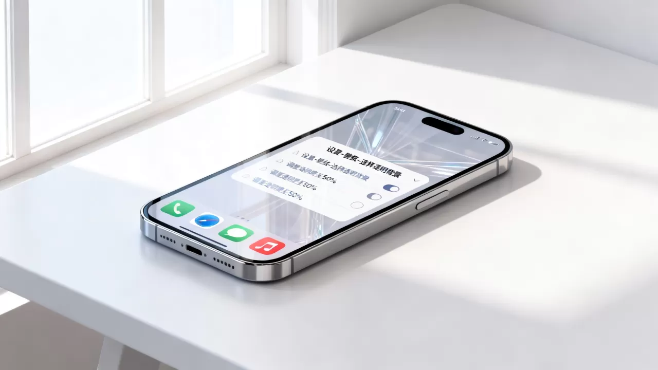 怎么让iphone桌面透明,iPhone桌面背景透明化设置教程 怎么让iphone桌面透明,iPhone桌面背景透明化设置教程