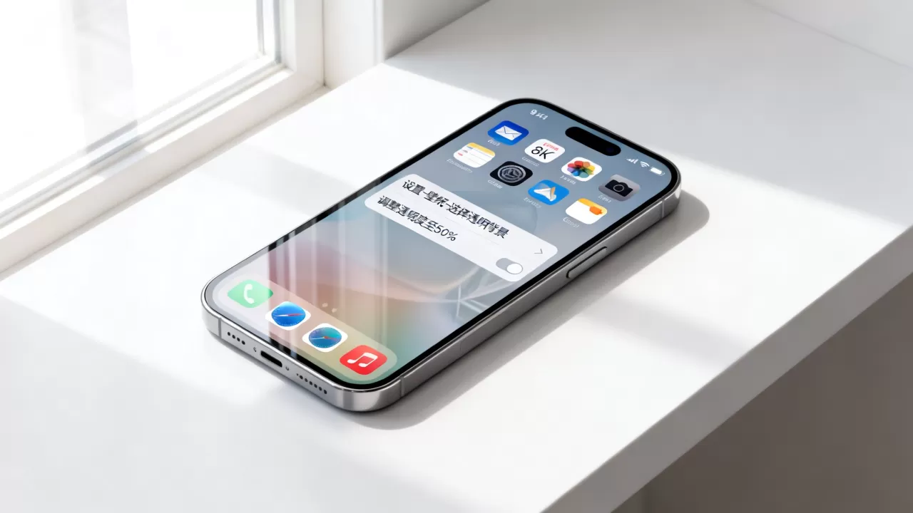 怎么让iphone桌面透明,iPhone桌面背景透明化设置教程 怎么让iphone桌面透明,iPhone桌面背景透明化设置教程