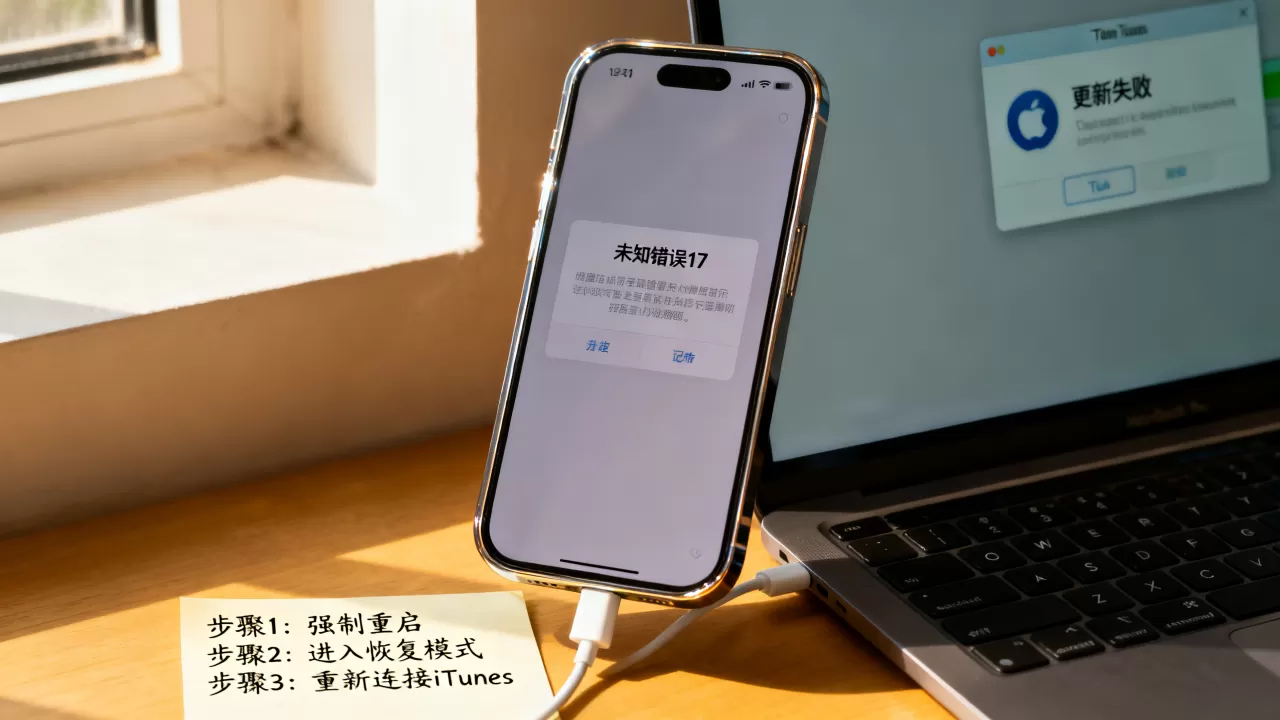 iPhone发生未知错误17怎么办?iPhone更新失败解决方法 iPhone发生未知错误17怎么办?iPhone更新失败解决方法