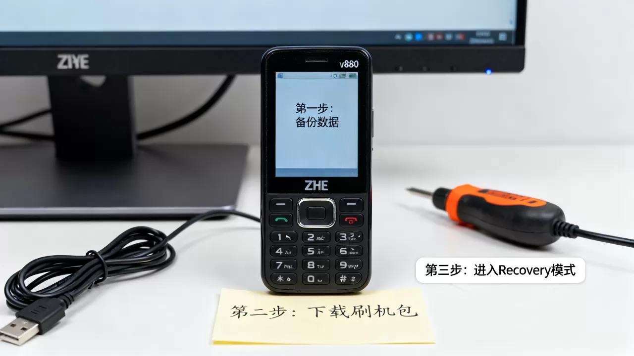 中兴手机v880刷机教程，v880刷机失败怎么办