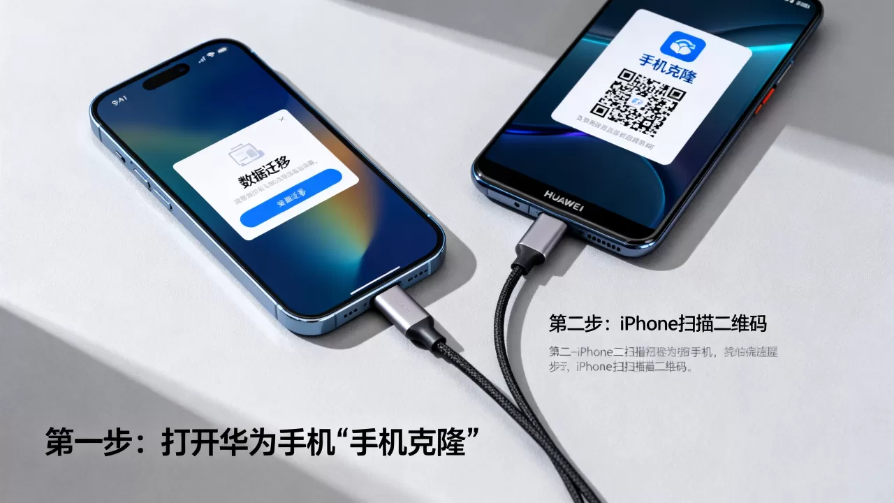 iphone怎么导入华为手机，iPhone数据迁移至华为