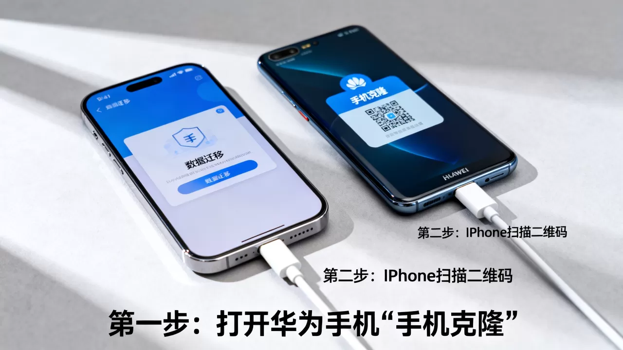 iphone怎么导入华为手机，iPhone数据迁移至华为