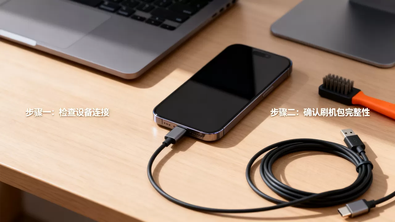 一键式离线刷机失败怎么办，一键式离线刷机