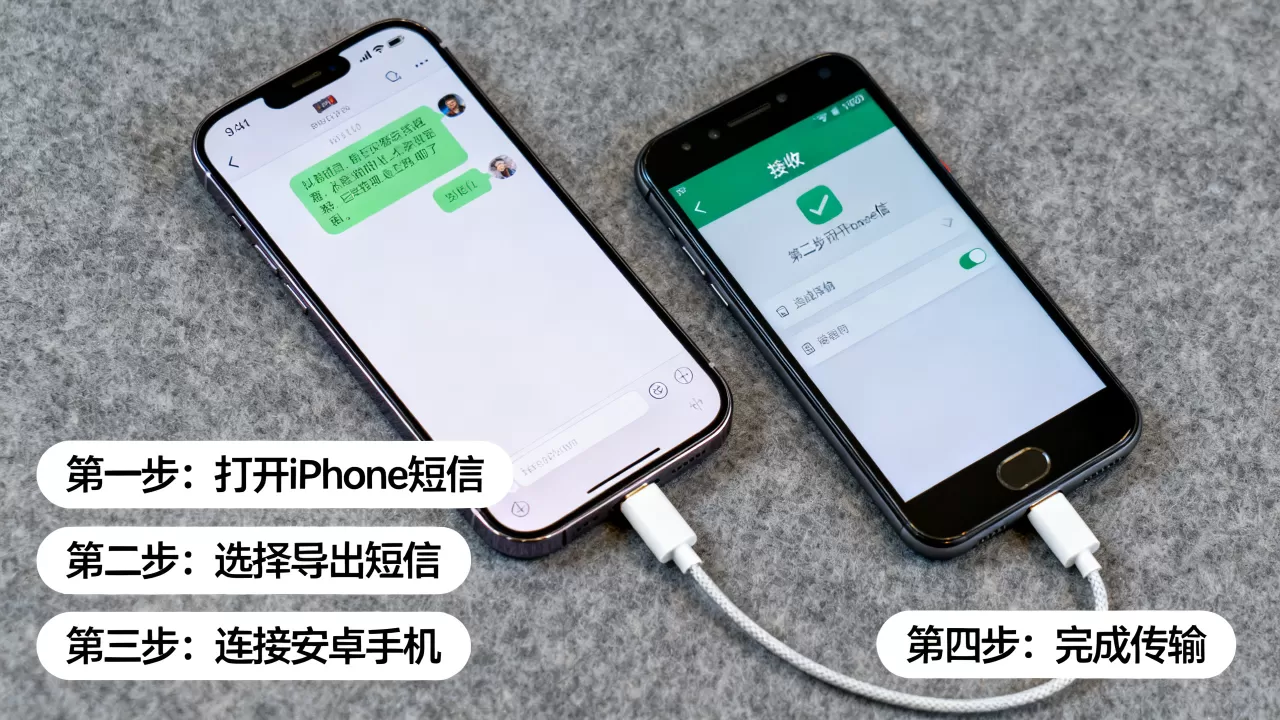 iphone怎么导出短信到安卓，iphone导出短信到安卓