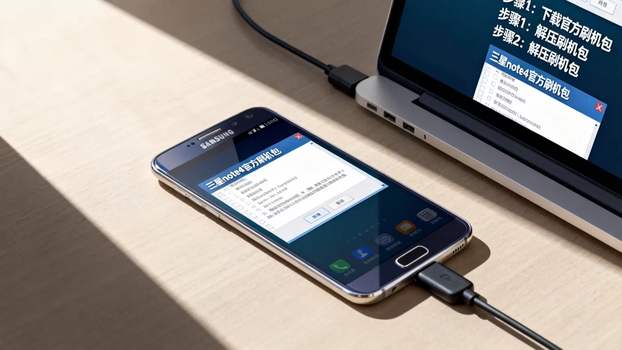 note4官方刷机包怎么刷，三星note4官方刷机包