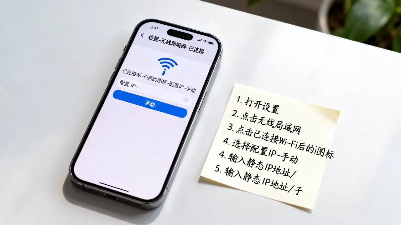 iphone怎么设置静态ip,苹果手机设置静态ip步骤 iphone怎么设置静态ip,苹果手机设置静态ip步骤
