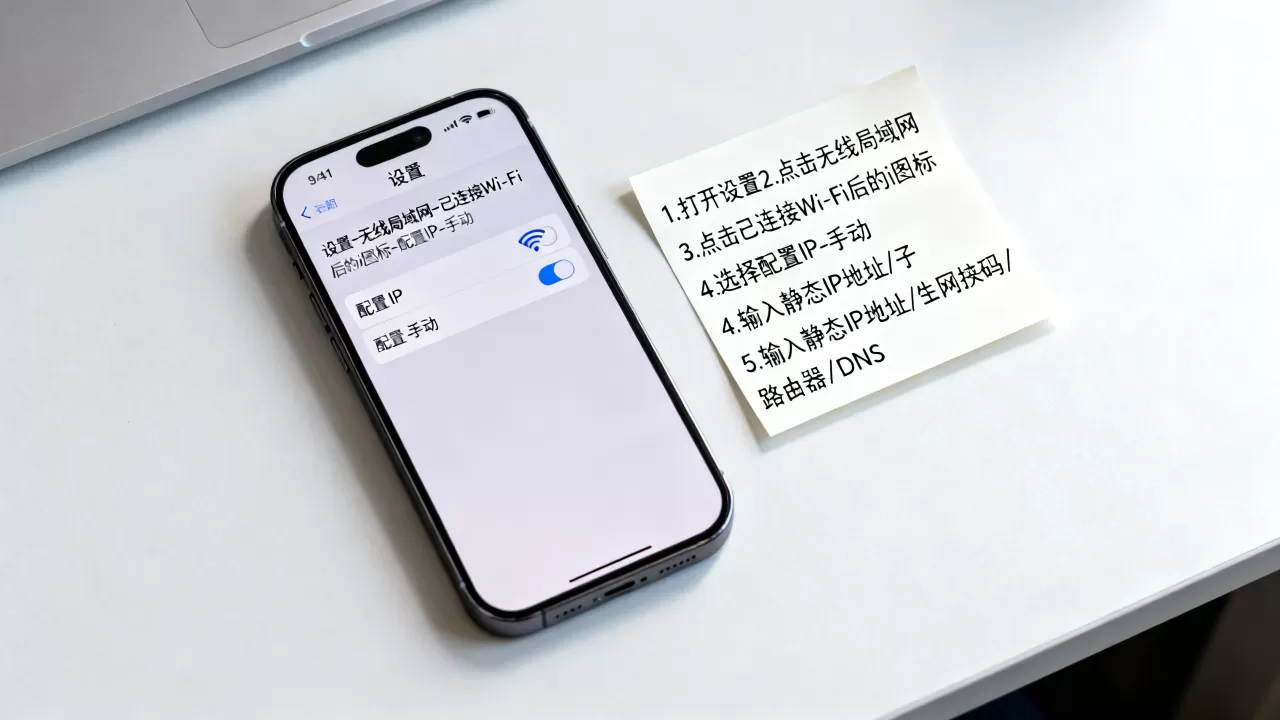iphone怎么设置静态ip,苹果手机设置静态ip步骤 iphone怎么设置静态ip,苹果手机设置静态ip步骤