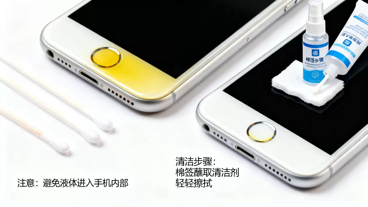 iPhone home键变色了怎么办?苹果Home键变黄修复 iPhone home键变色了怎么办?苹果Home键变黄修复