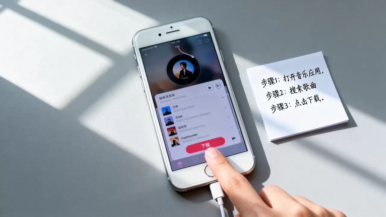 iphone手机怎么下载歌曲，iphone下载音乐教程