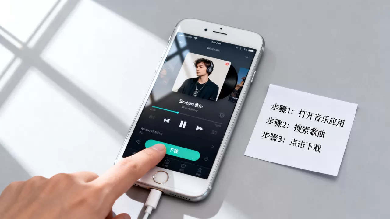 iphone手机怎么下载歌曲，iphone下载音乐教程