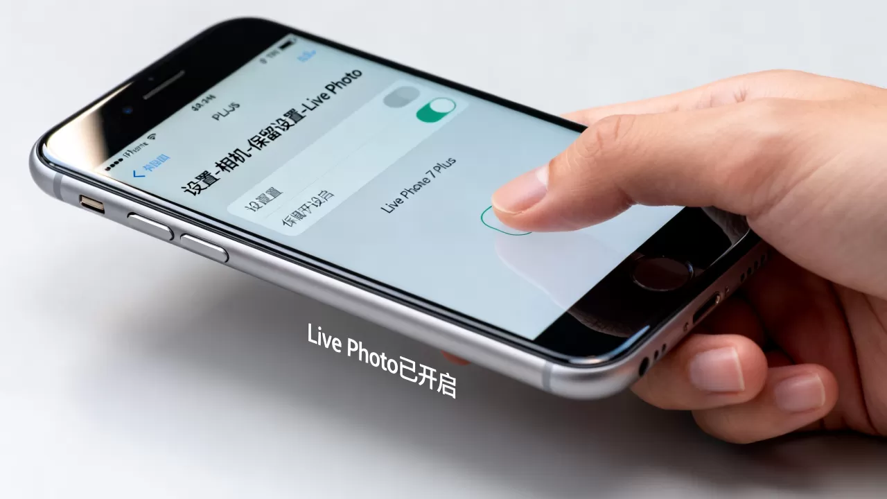 iphone7plus live怎么开启，iphone7plus live功能