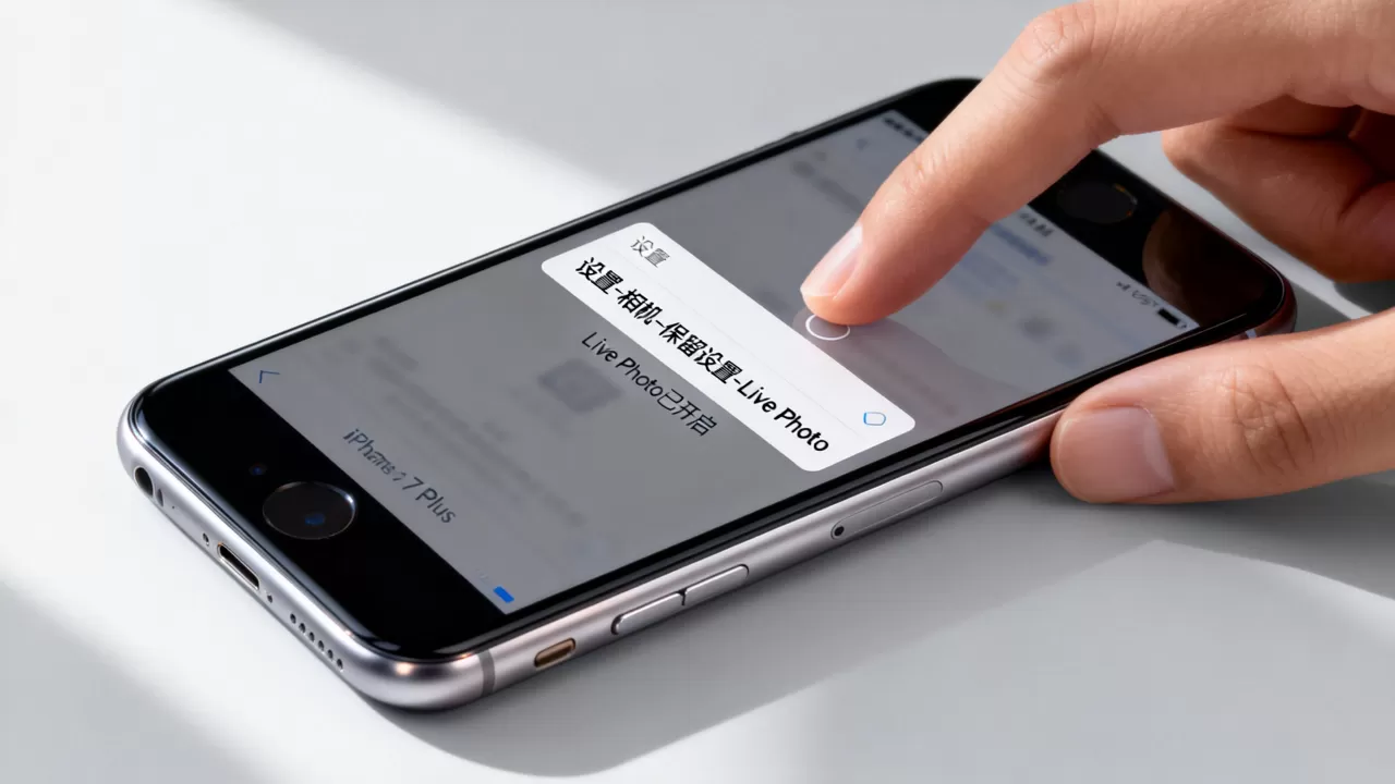 iphone7plus live怎么开启，iphone7plus live功能