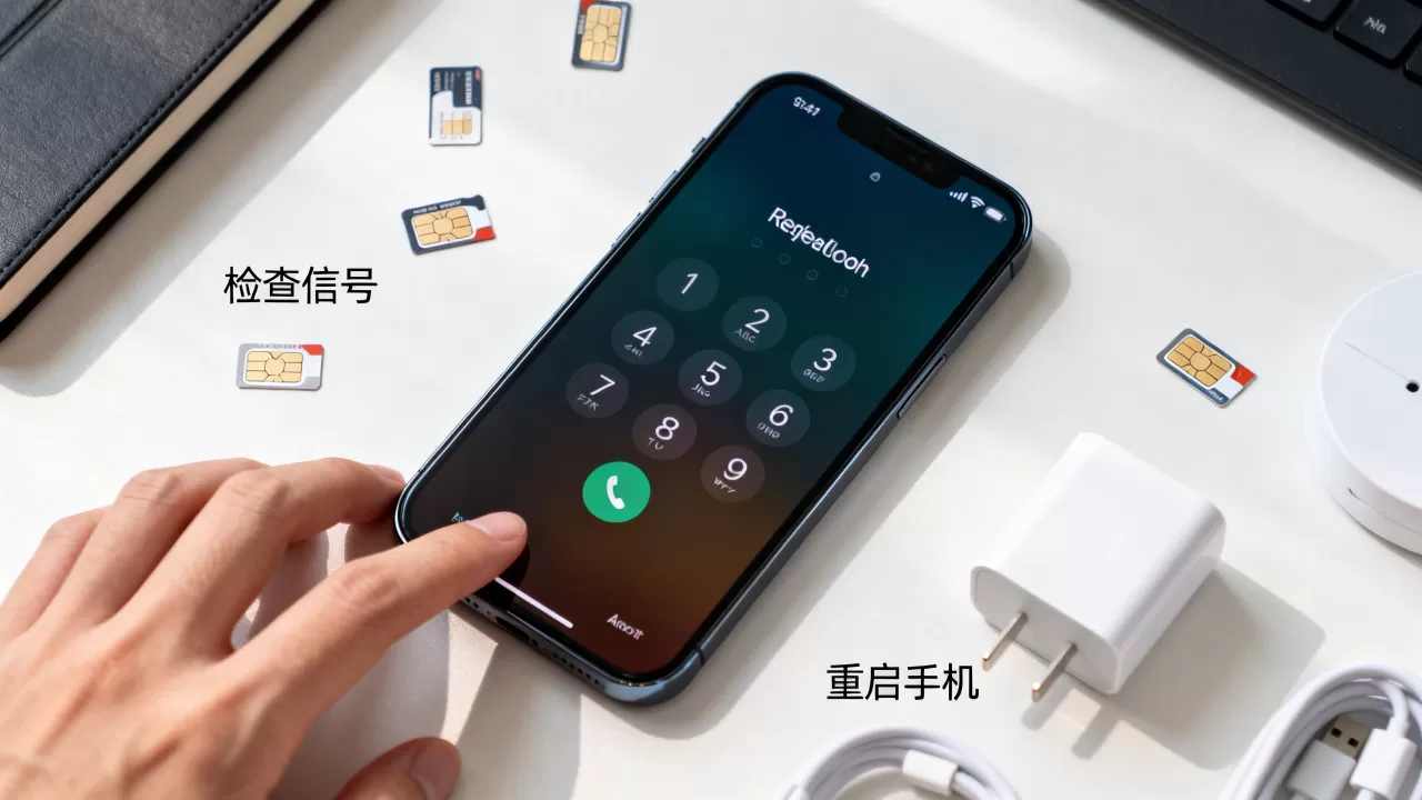 iphone只能接不能打怎么办，iphone只能接不能打电话