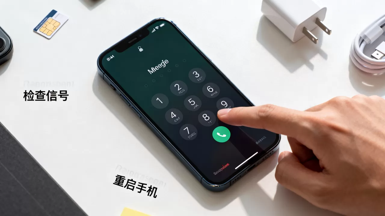 iphone只能接不能打怎么办，iphone只能接不能打电话