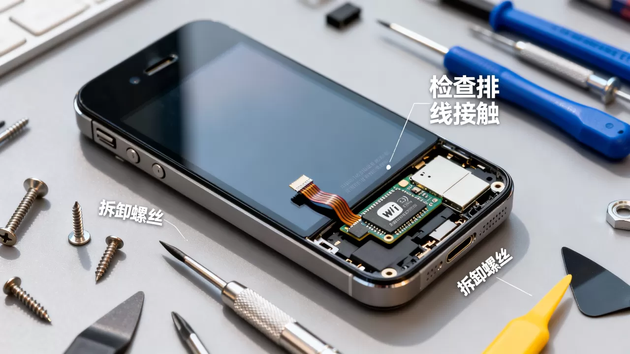iphone4拆机wifi修不好怎么办，iphone4拆机