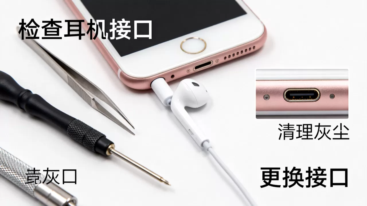 iphone6耳机松怎么办，iphone6耳机松动维修