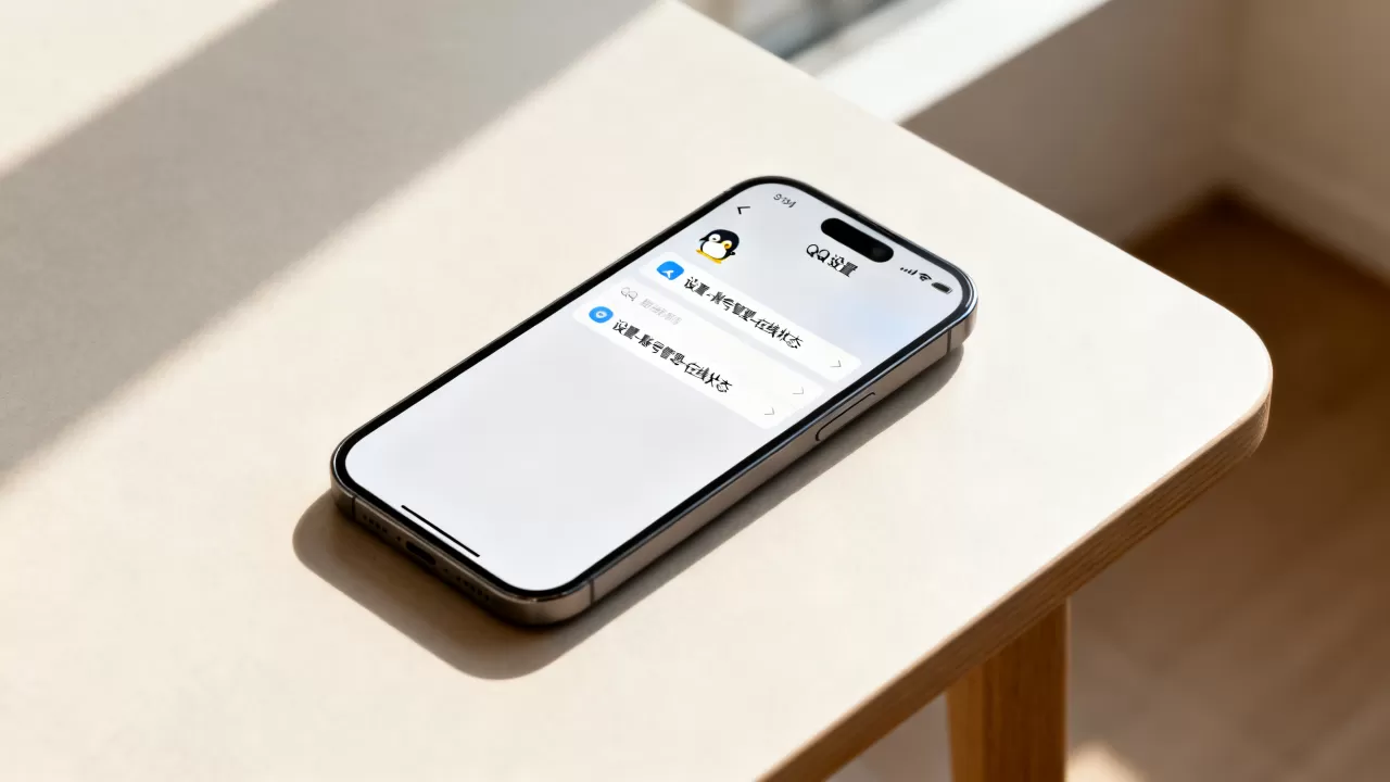 QQ显示iPhone怎么设置，iPhone手机QQ如何设置显示