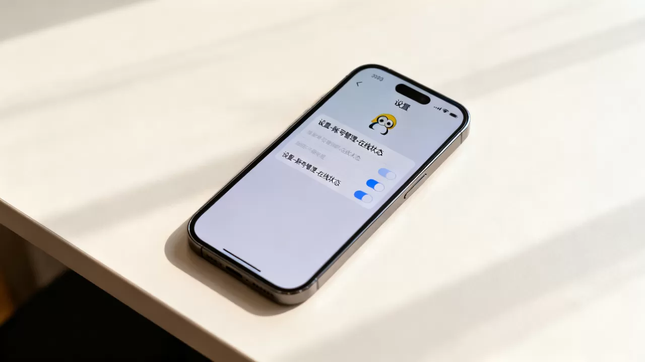 QQ显示iPhone怎么设置，iPhone手机QQ如何设置显示