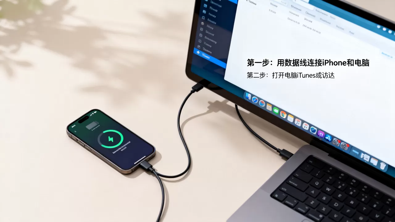 iphone和电脑怎么连接,iphone连接电脑的方法 iphone和电脑怎么连接,iphone连接电脑的方法