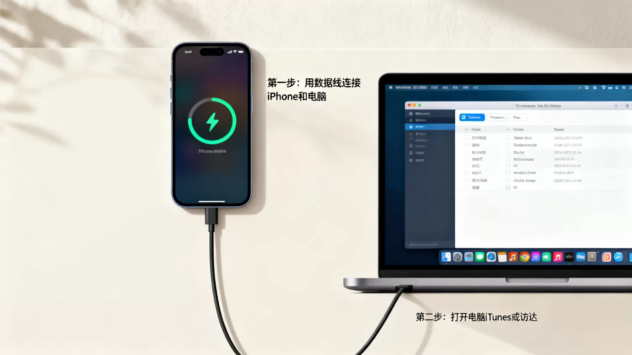 iphone和电脑怎么连接,iphone连接电脑的方法 iphone和电脑怎么连接,iphone连接电脑的方法