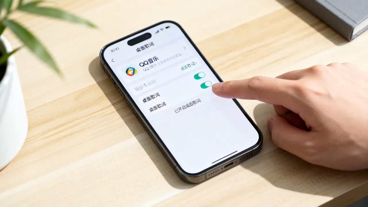 qq音乐桌面歌词iphone怎么用,iphone桌面歌词设置 qq音乐桌面歌词iphone怎么用,iphone桌面歌词设置