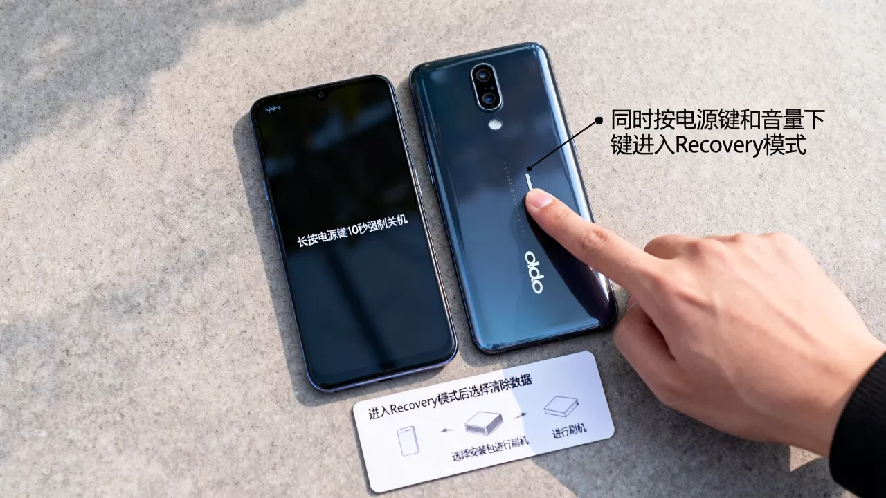 oppo怎么关机怎么刷机教程,oppo手机强制关机方法 oppo怎么关机怎么刷机教程,oppo手机强制关机方法