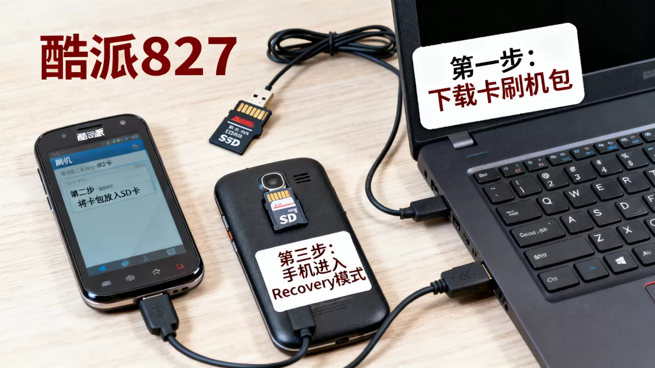 酷派8297卡刷机包怎么刷？酷派8297刷机教程