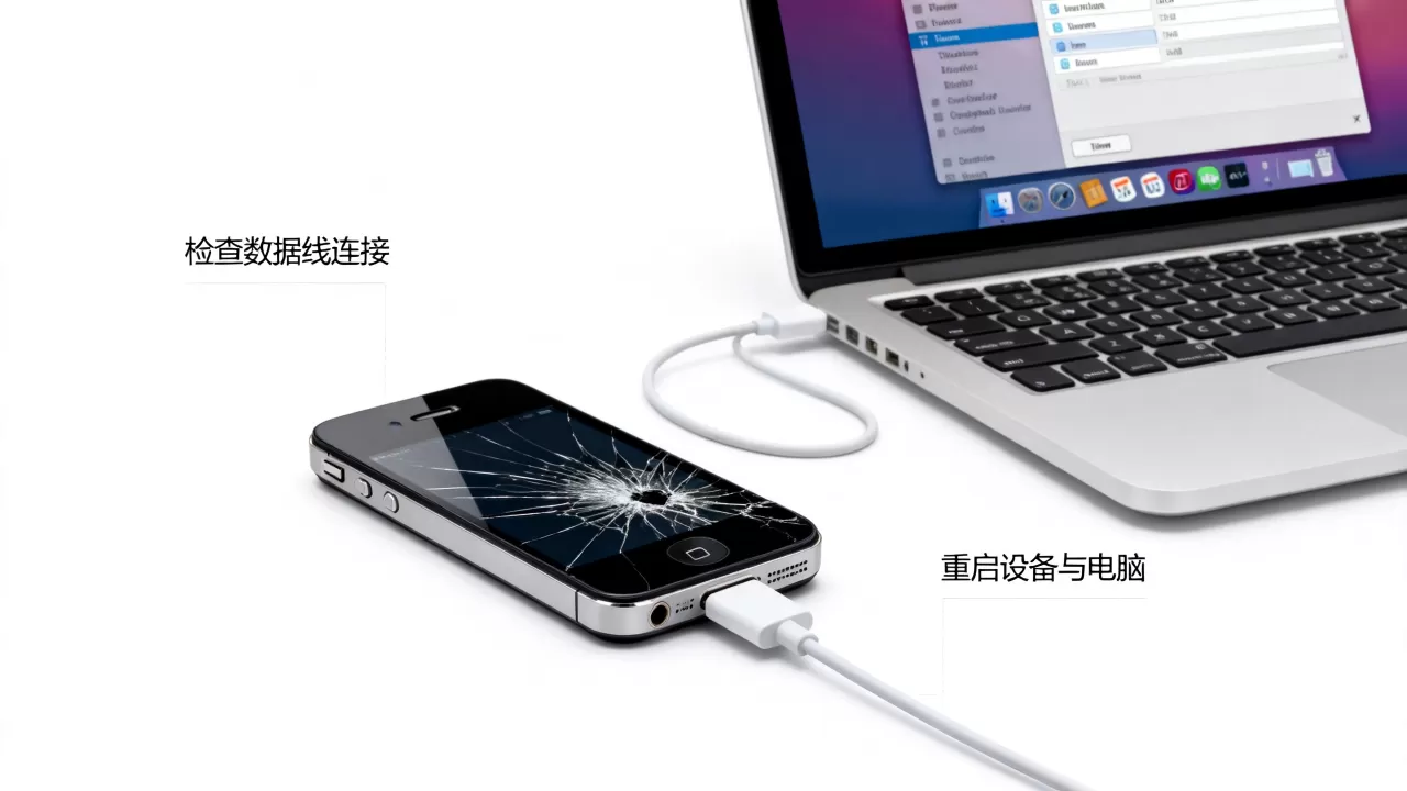 iphone4屏幕itunes连不上，iphone4屏幕坏了怎么连接itunes