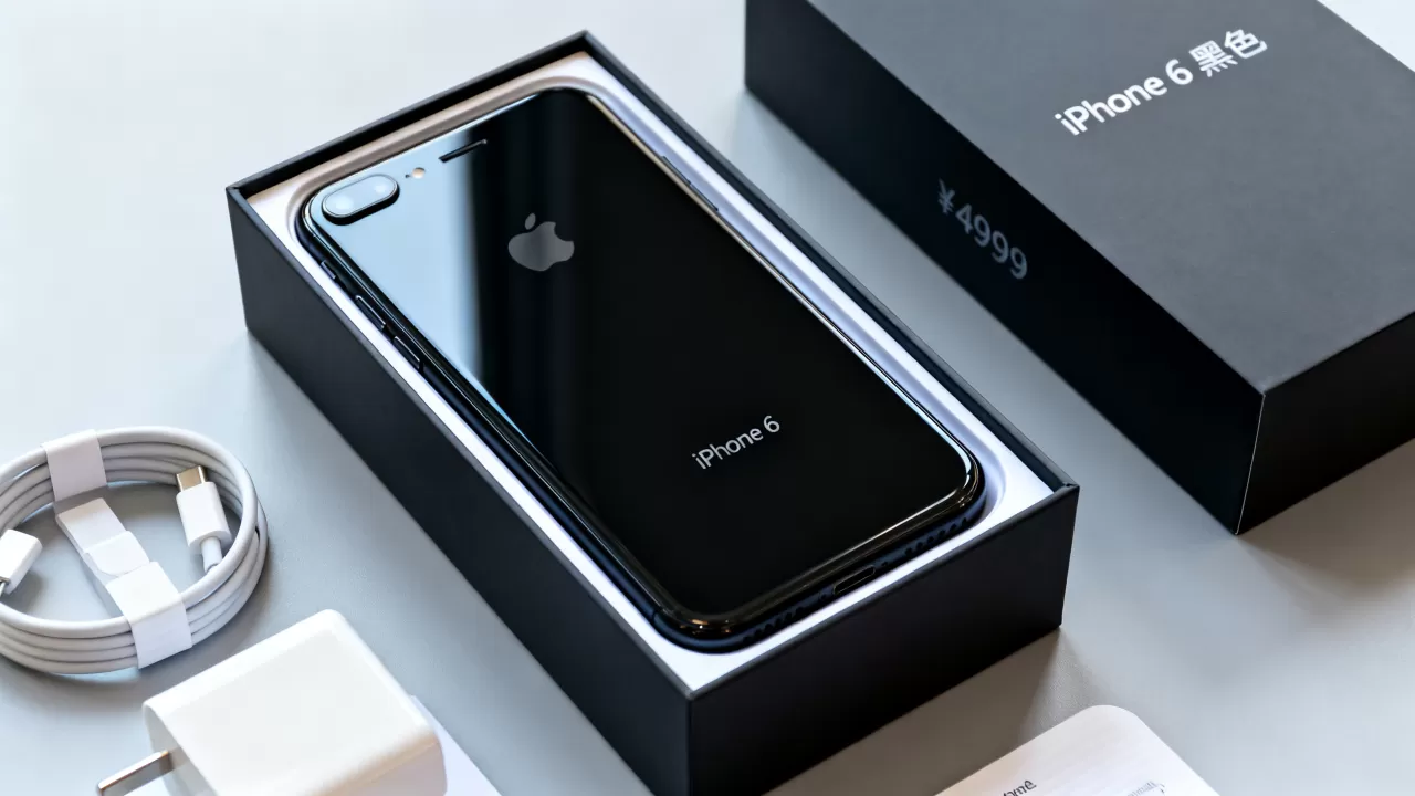 iphone6黑色开箱，iphone6黑色多少钱