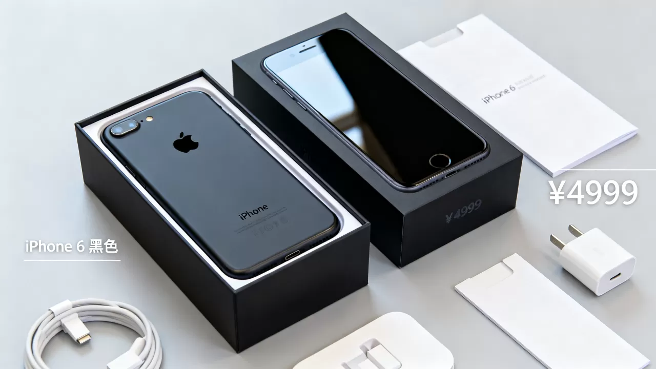 iphone6黑色开箱，iphone6黑色多少钱