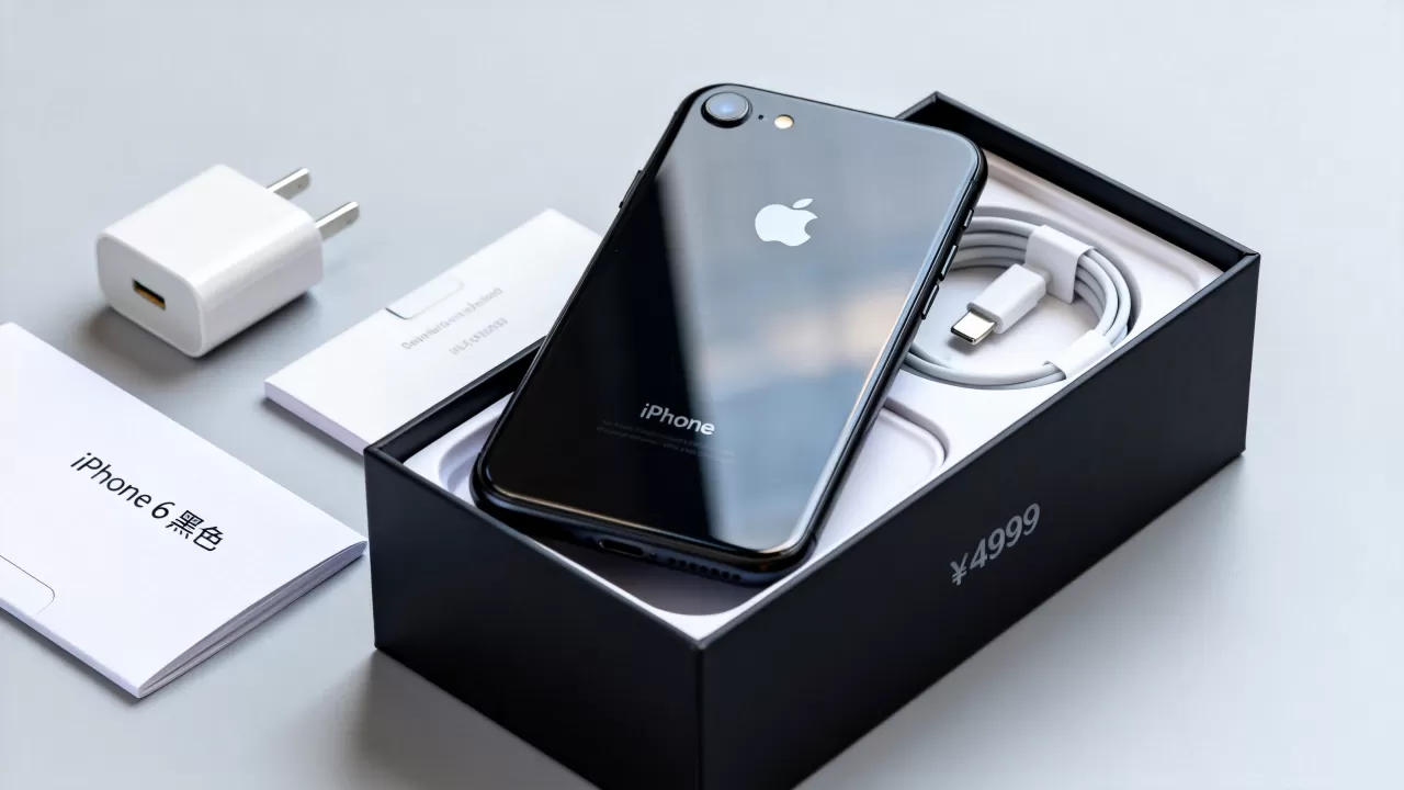 iphone6黑色开箱，iphone6黑色多少钱