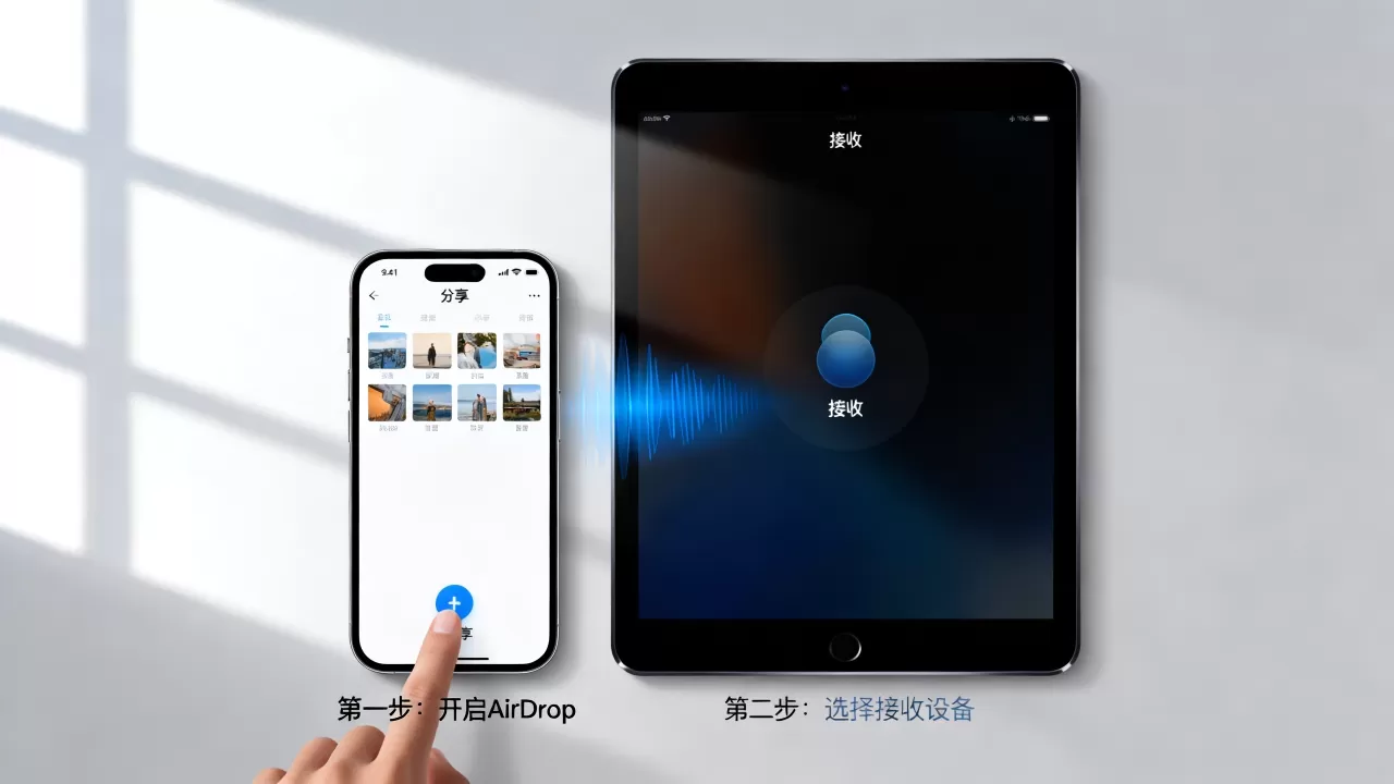 iphone与ipad怎么互传照片,iphone传照片到ipad iphone与ipad怎么互传照片,iphone传照片到ipad