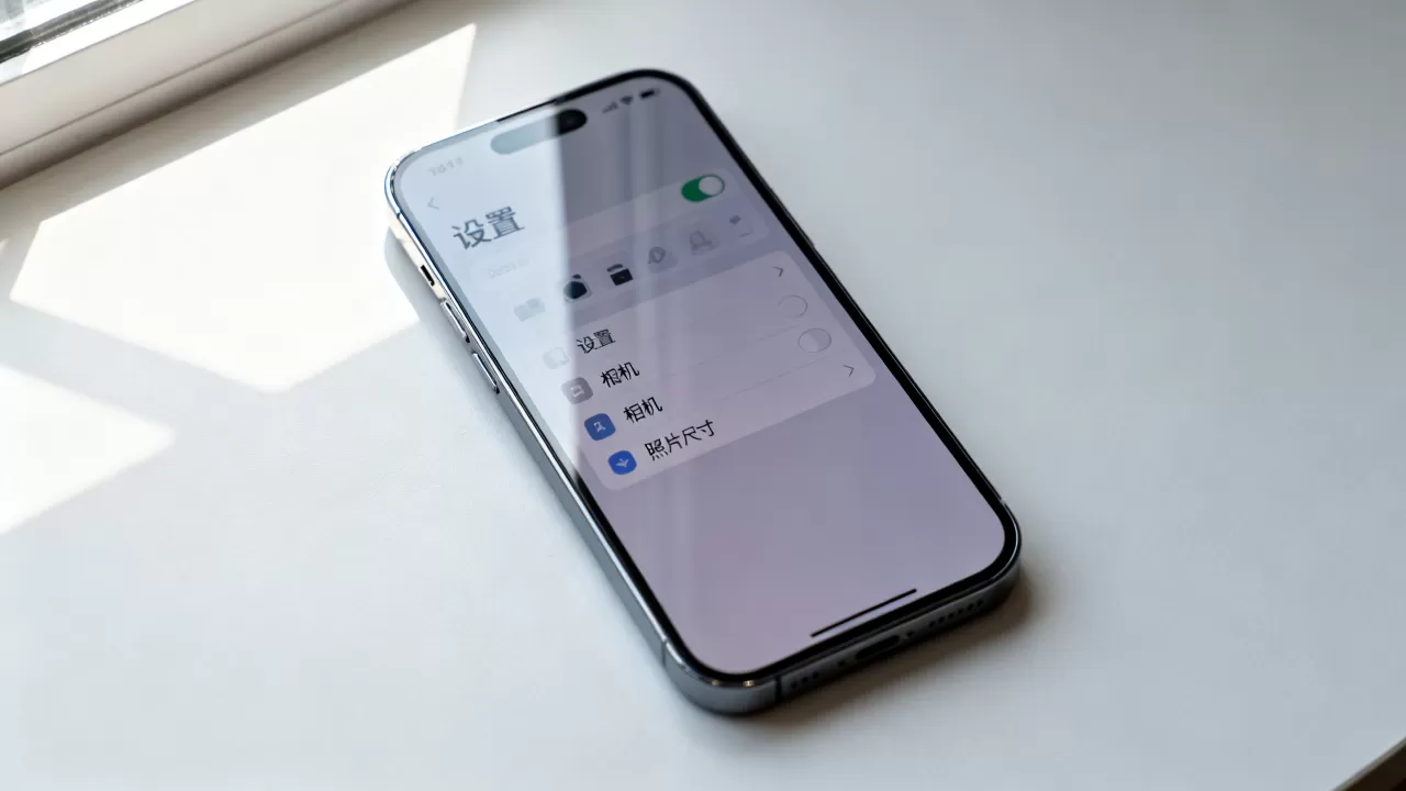 iphone设置相片大小设置，iphone照片尺寸怎么调