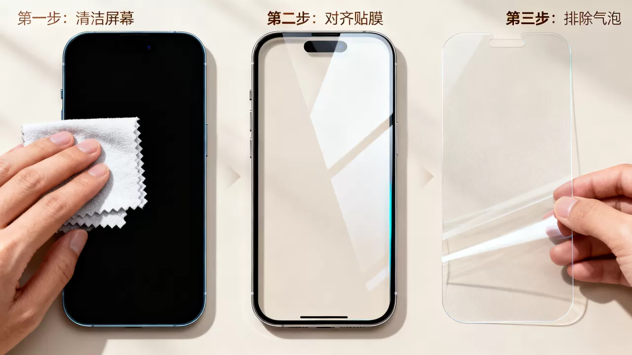 iPhone如何贴膜,iPhone贴膜教程 iPhone如何贴膜,iPhone贴膜教程