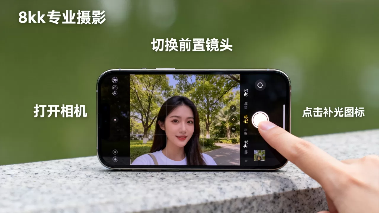 iphone前置补光怎么开?iphone前置补光教程 iphone前置补光怎么开?iphone前置补光教程