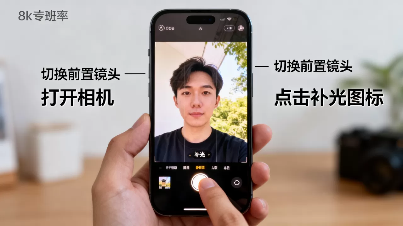 iphone前置补光怎么开?iphone前置补光教程 iphone前置补光怎么开?iphone前置补光教程