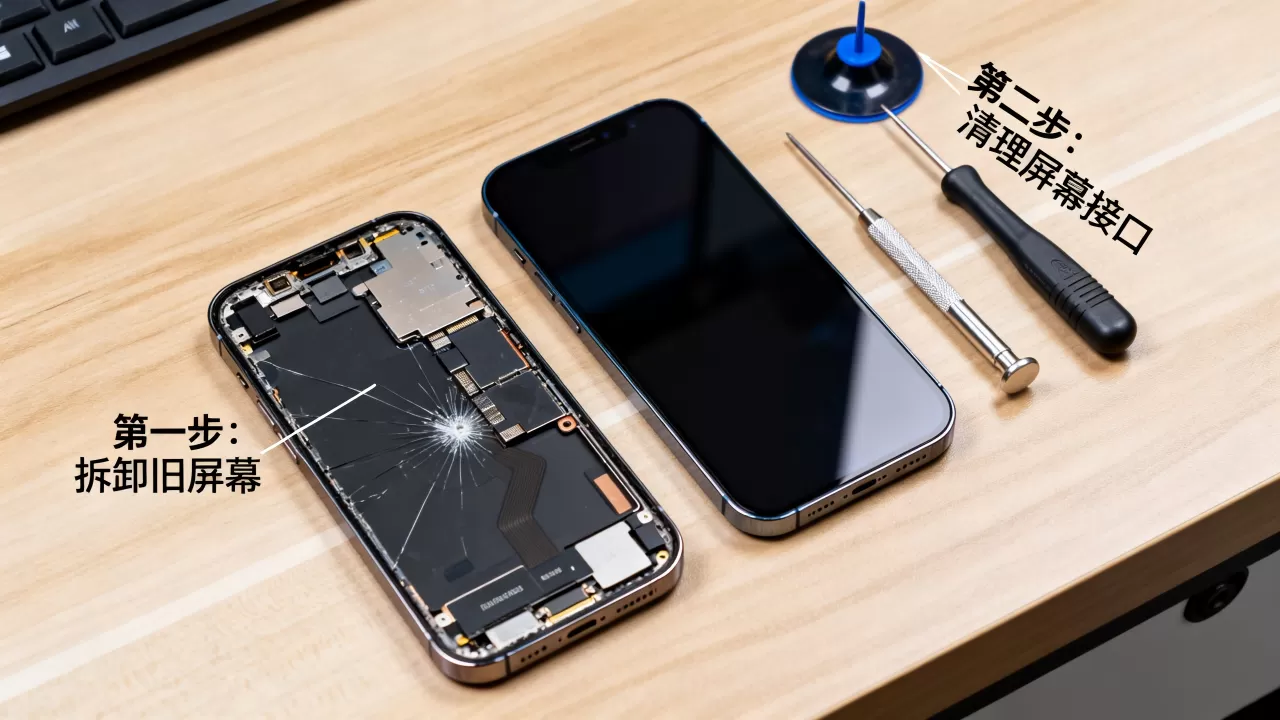 iphone后压屏幕怎么换,iphone换屏 iphone后压屏幕怎么换,iphone换屏