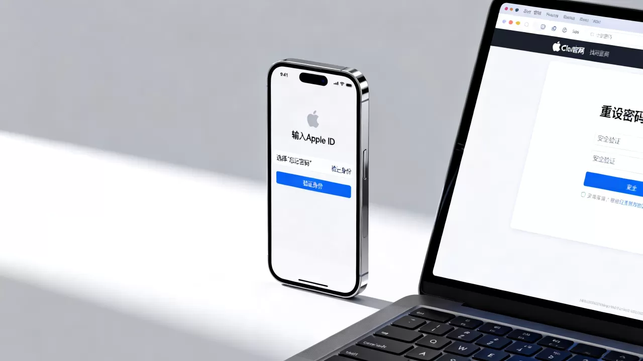 iPhone找回iCloud密码，苹果账号密码忘了怎么找回