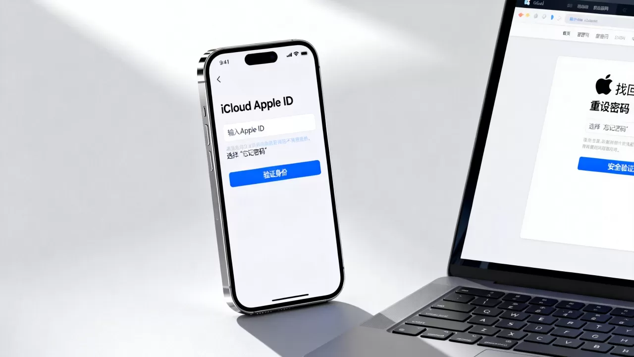 iPhone找回iCloud密码，苹果账号密码忘了怎么找回