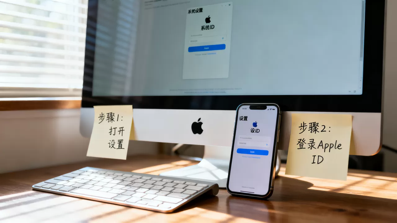 mac和iphone id怎么关联？苹果id绑定教程