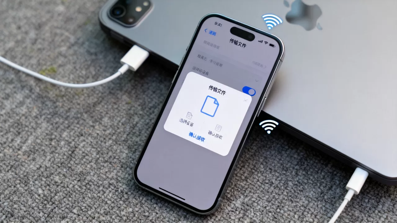 iphone wifi传输文件怎么操作，iphone wifi传输
