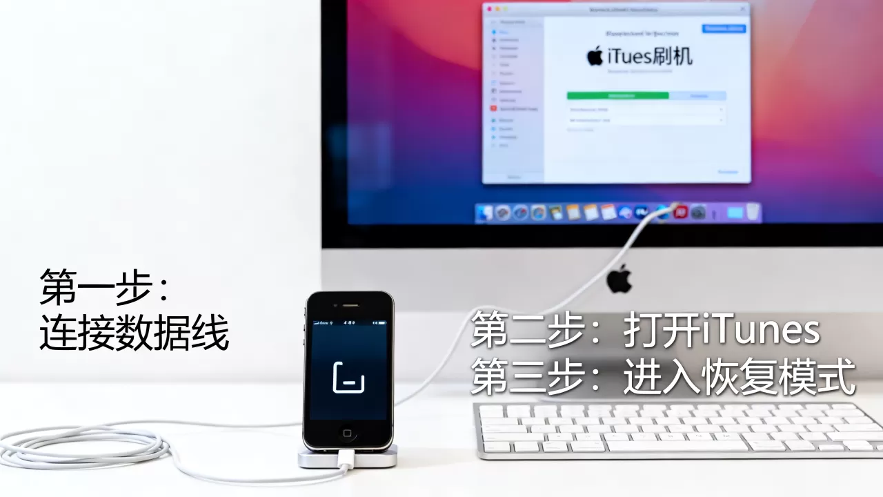4s开不了机怎么刷机，苹果手机无法开机强制刷机教程