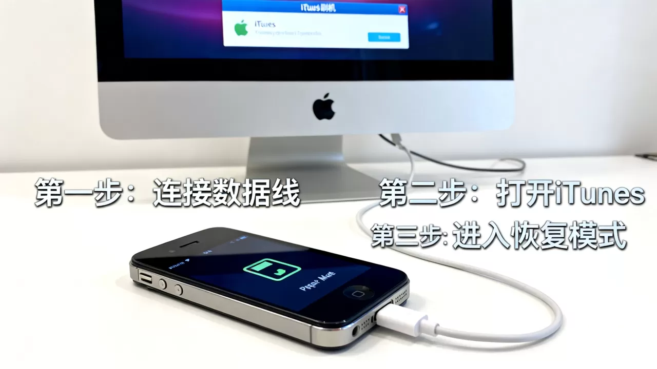 4s开不了机怎么刷机，苹果手机无法开机强制刷机教程