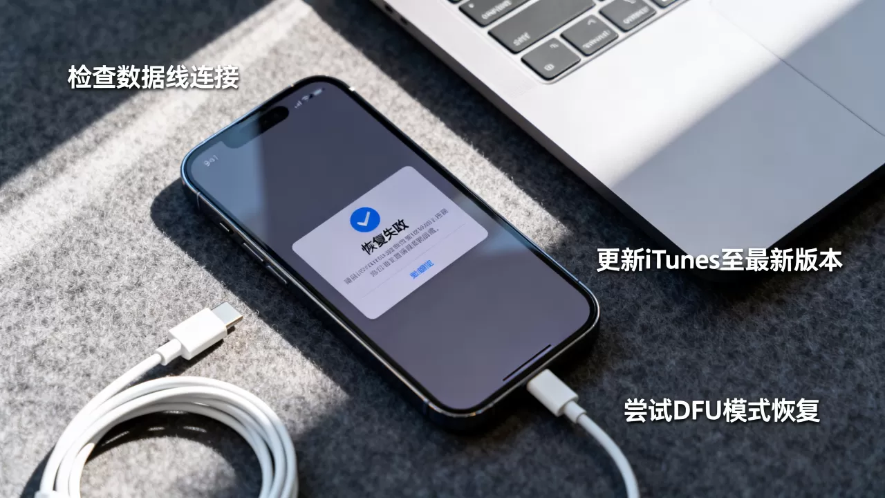 未能恢复iphone 29怎么办，iphone无法恢复怎么解决
