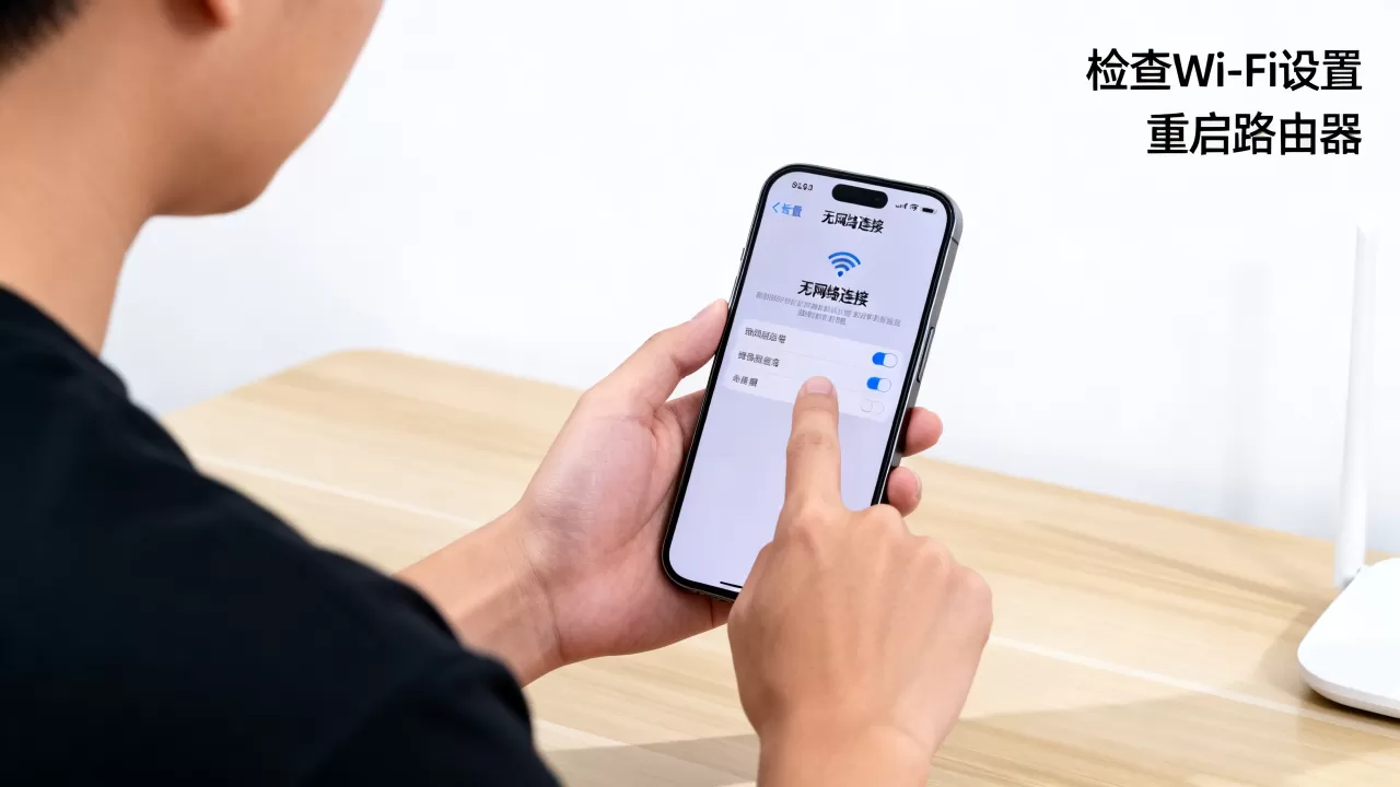 iphone突然无法上网怎么办，iphone连不上网
