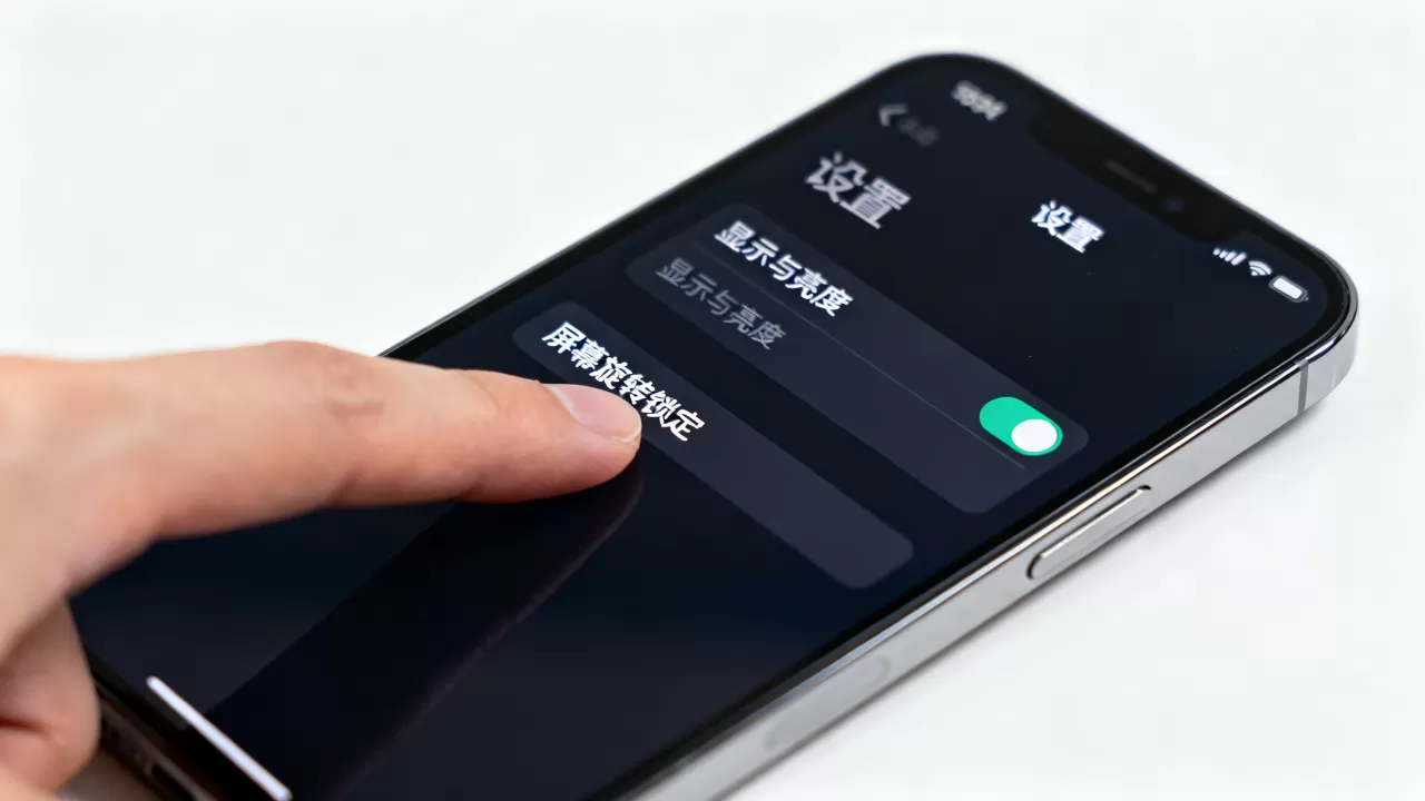 iPhone转屏设置不了怎么办，iPhone屏幕自动旋转