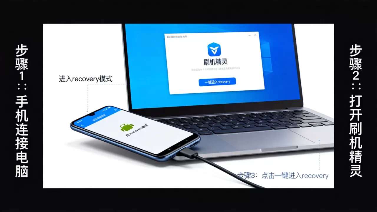 刷机精灵怎么进入recovery，刷机精灵进入recovery模式教程