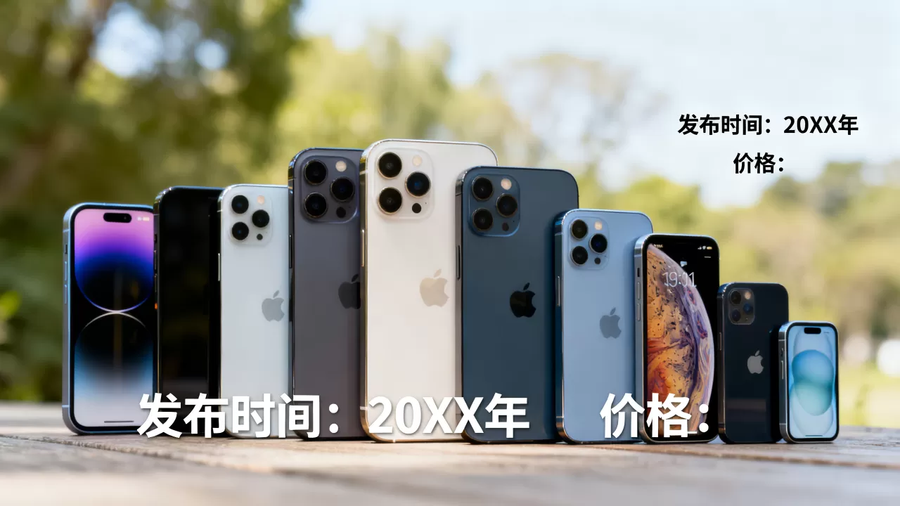 iPhone编年史，苹果历代机型发布时间及价格对比