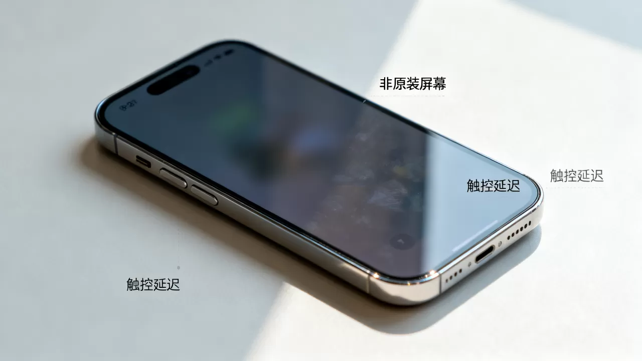 iphone屏幕不是原装的，iphone屏幕不是原装的影响